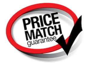 Price matching. Price Match guarantee.